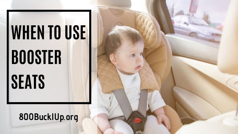 when to use booster seats