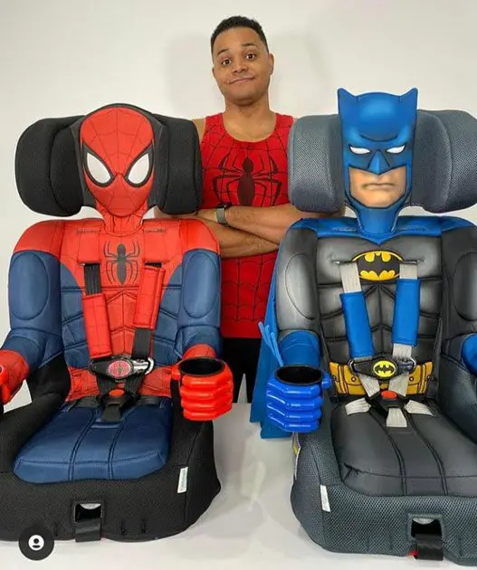kidsembrace spiderman car seat review