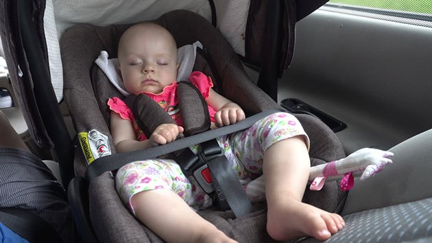 safest place for car seat in back seat