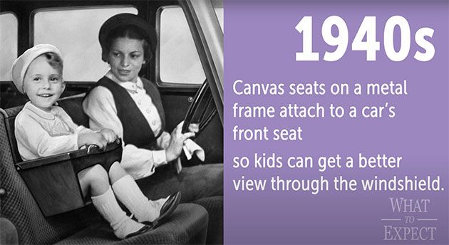 Car Seats in the 1940s