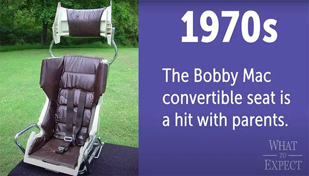 Car Seats in the 1970s