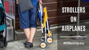 strollers on airplanes