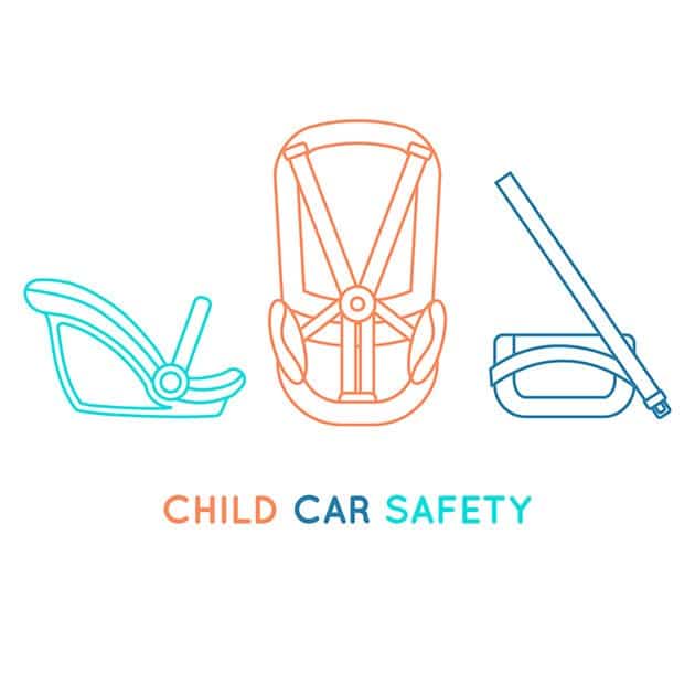 what are the parts of a car seat called