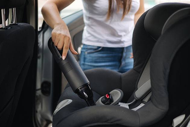how to clean a baby car seat cover