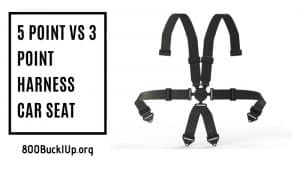 5 point vs 3 point harness car seat