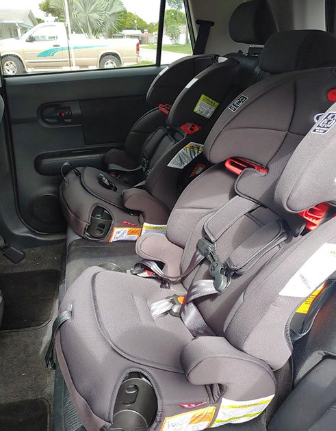 can you use a car seat after a crash
