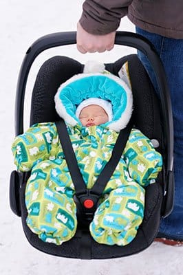 what coats can babies wear in car seats
