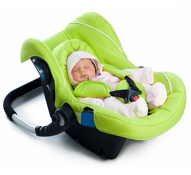 why should babies not sleep in car seats