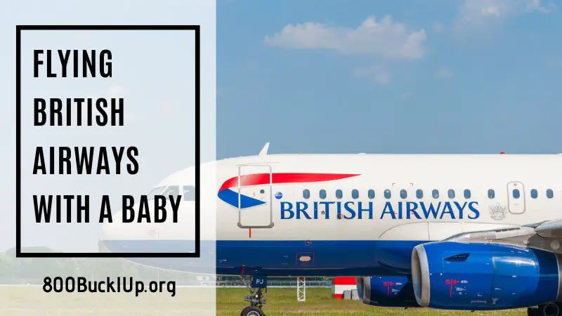 flying british airways with a baby