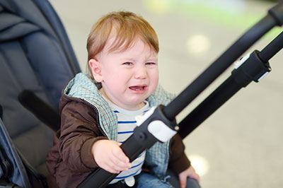 baby hates stroller and car seat