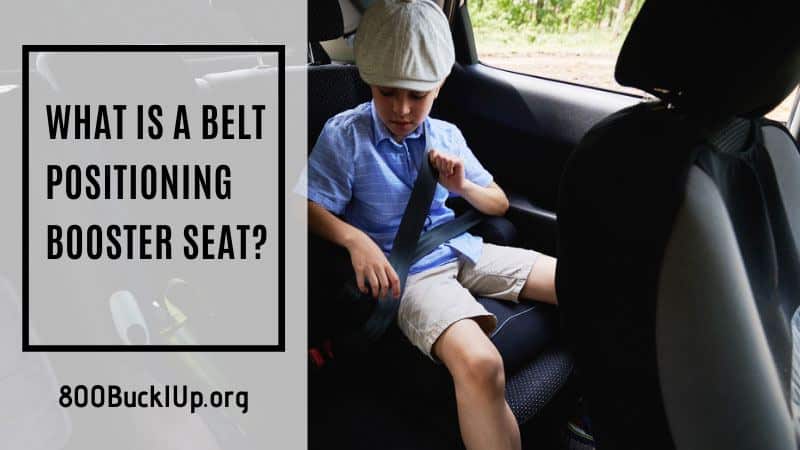 what is a belt positioning booster seat