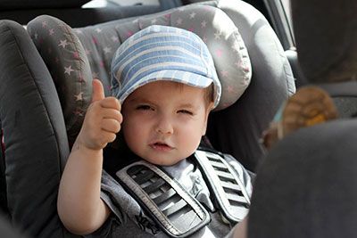 ways to keep baby cool in car seat